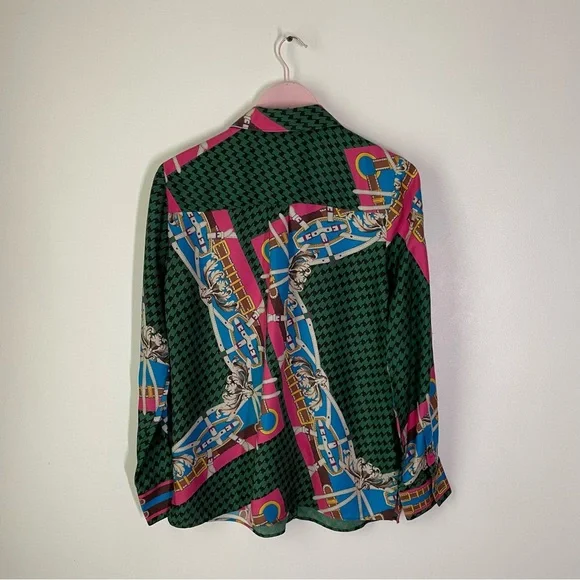 Carlisle Collection Silk Shirt - Picture 4 of 5